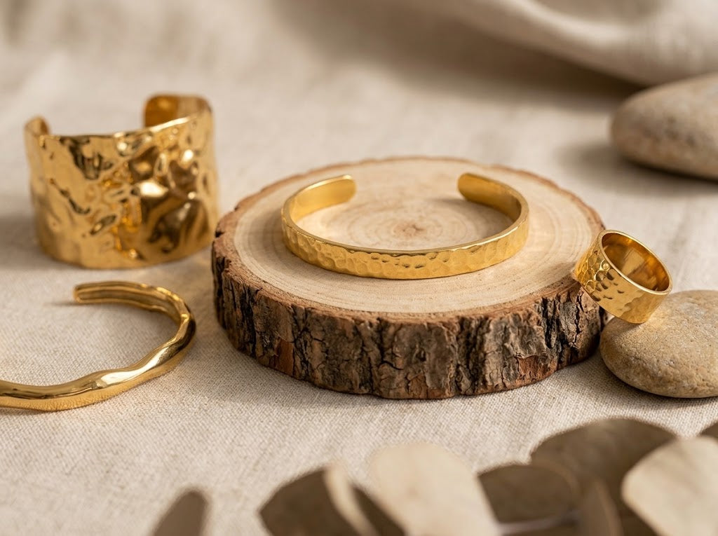 Clara Hammered Cuff