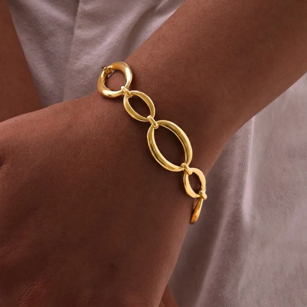 Harper Oval Link Bracelet