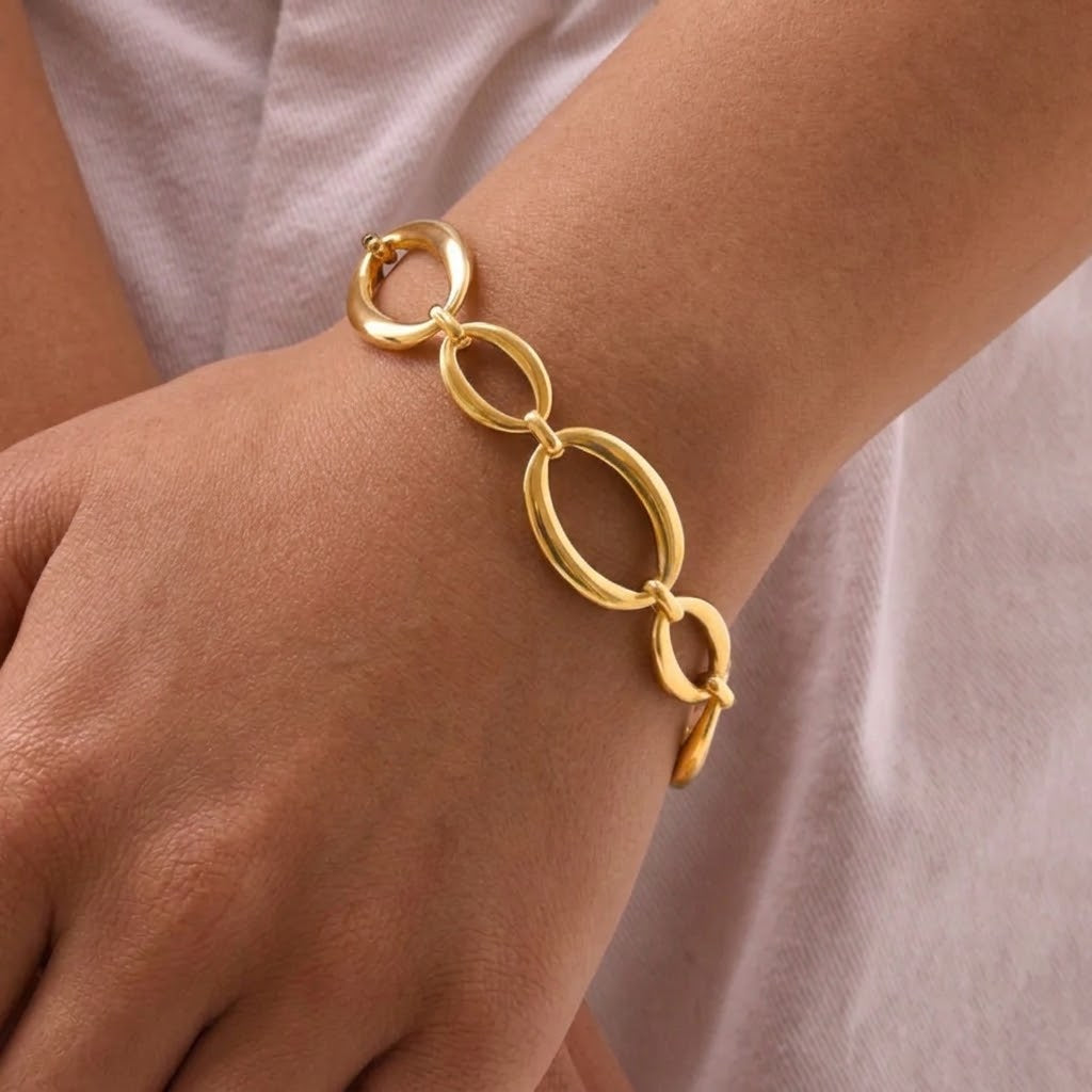 Harper Oval Link Bracelet