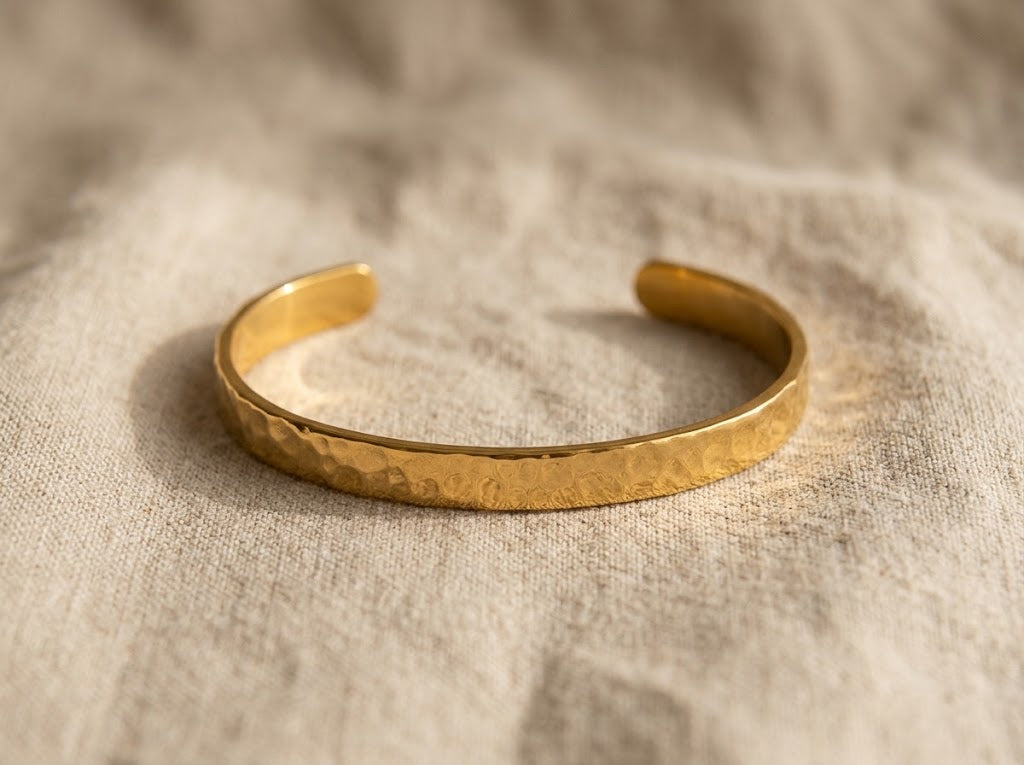 Clara Hammered Cuff