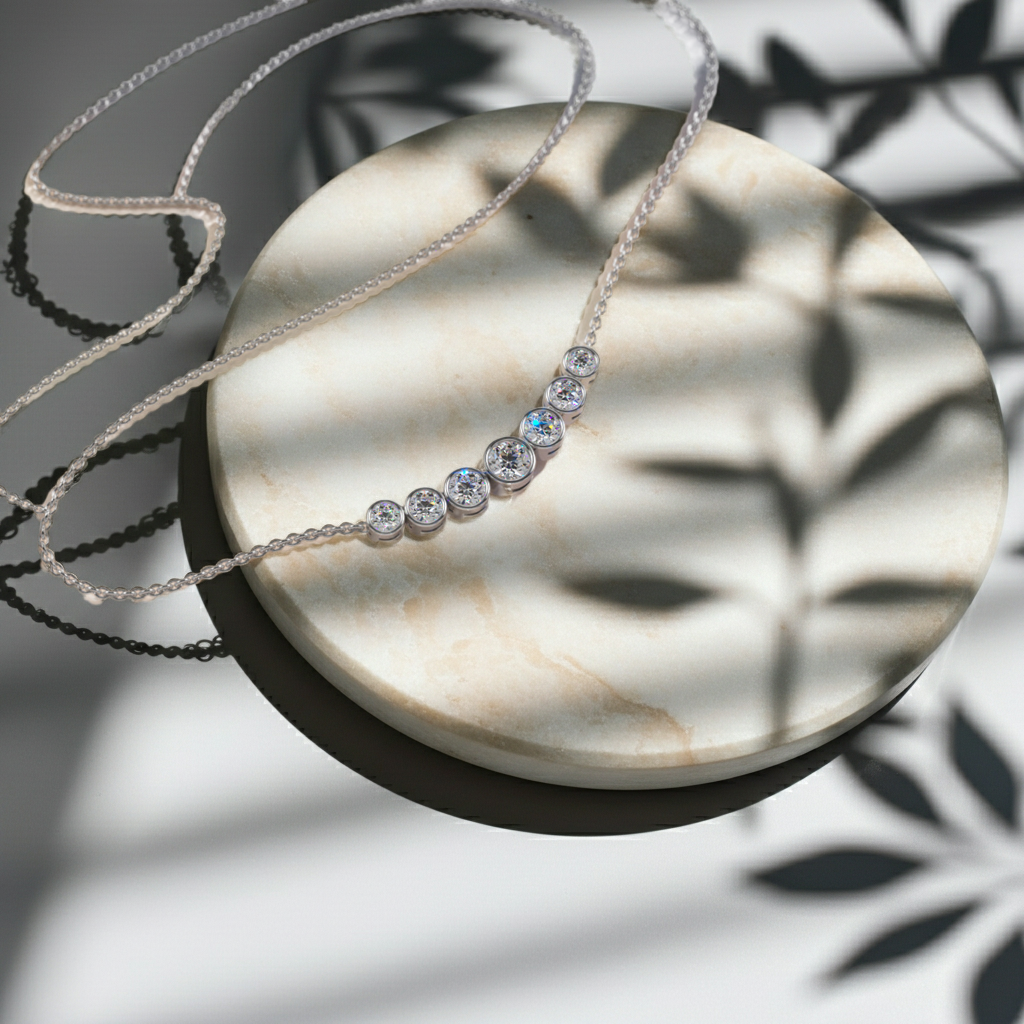 14K White Gold, 2.02 carat Lab Grown Diamond, F-G Diamond Color, VS Clarity