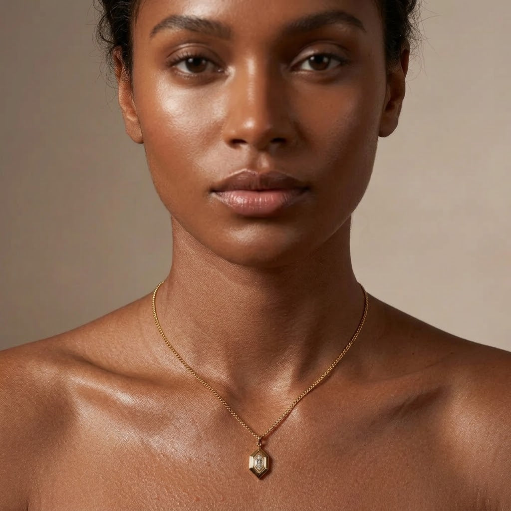 Edith Marquise Necklace