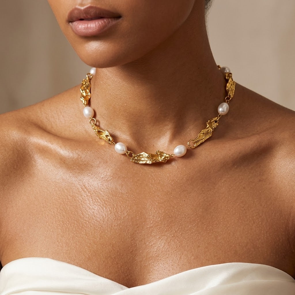 Liquid Gold Choker