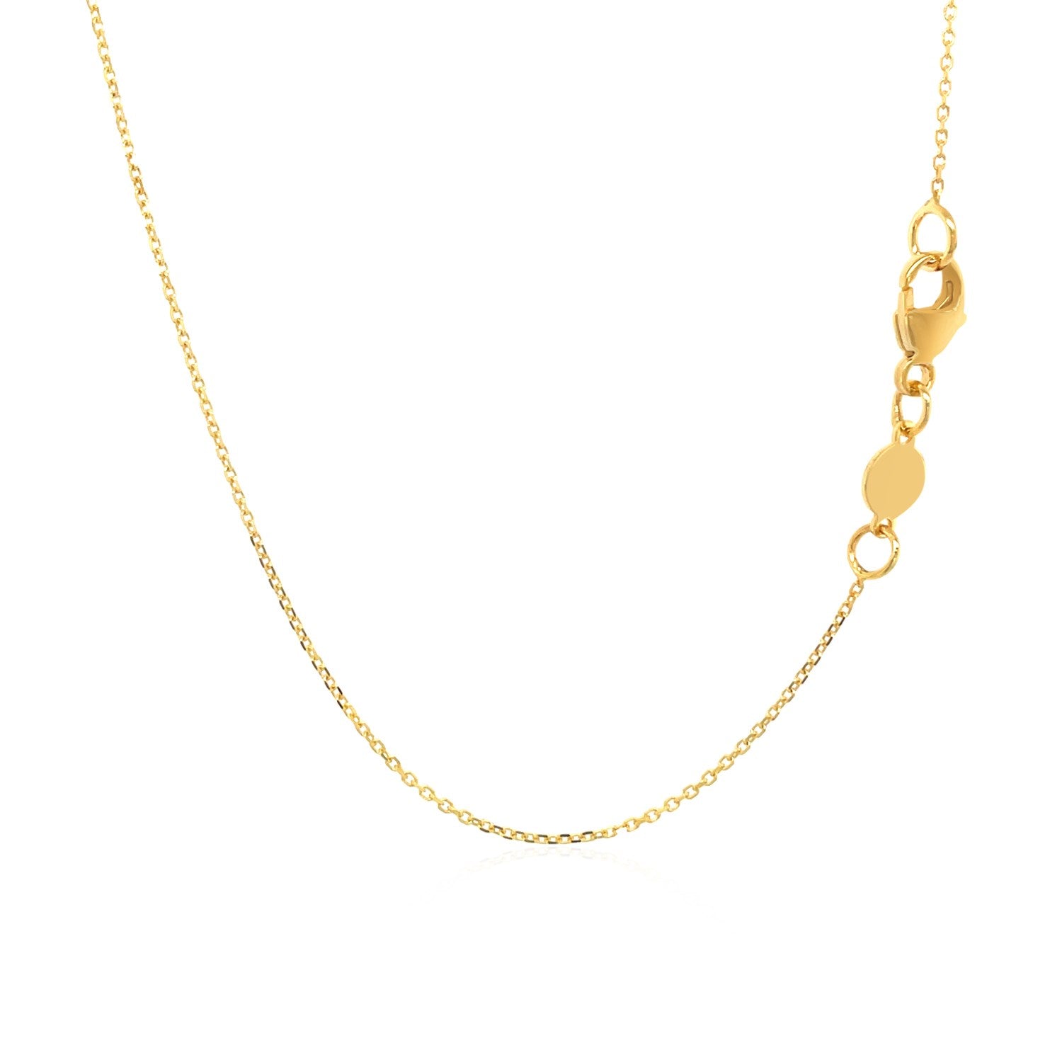 14k Yellow Gold Script LOVE Necklace for Women | Yene store