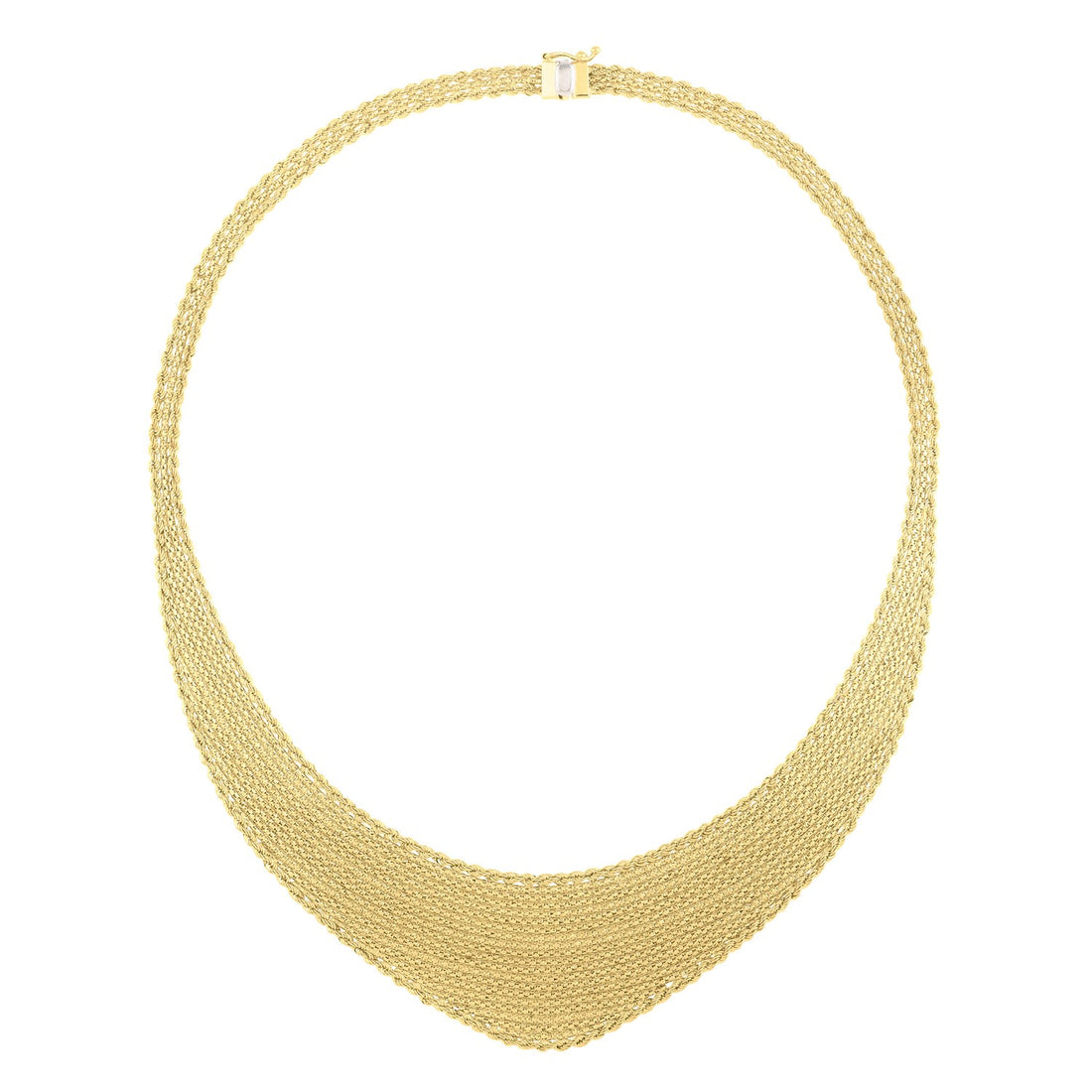 Cleopatra Gratuated Necklace in 14K Yellow Gold for Women | Yene store