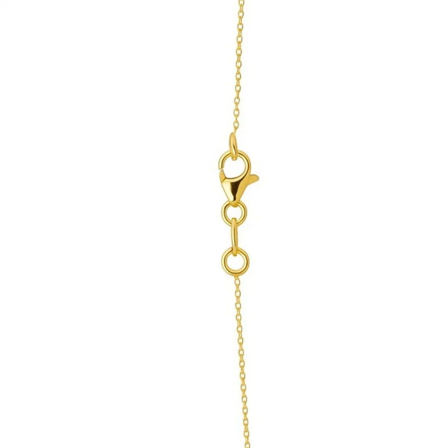 14k Yellow Gold Bead Necklace for Women | Yene Store