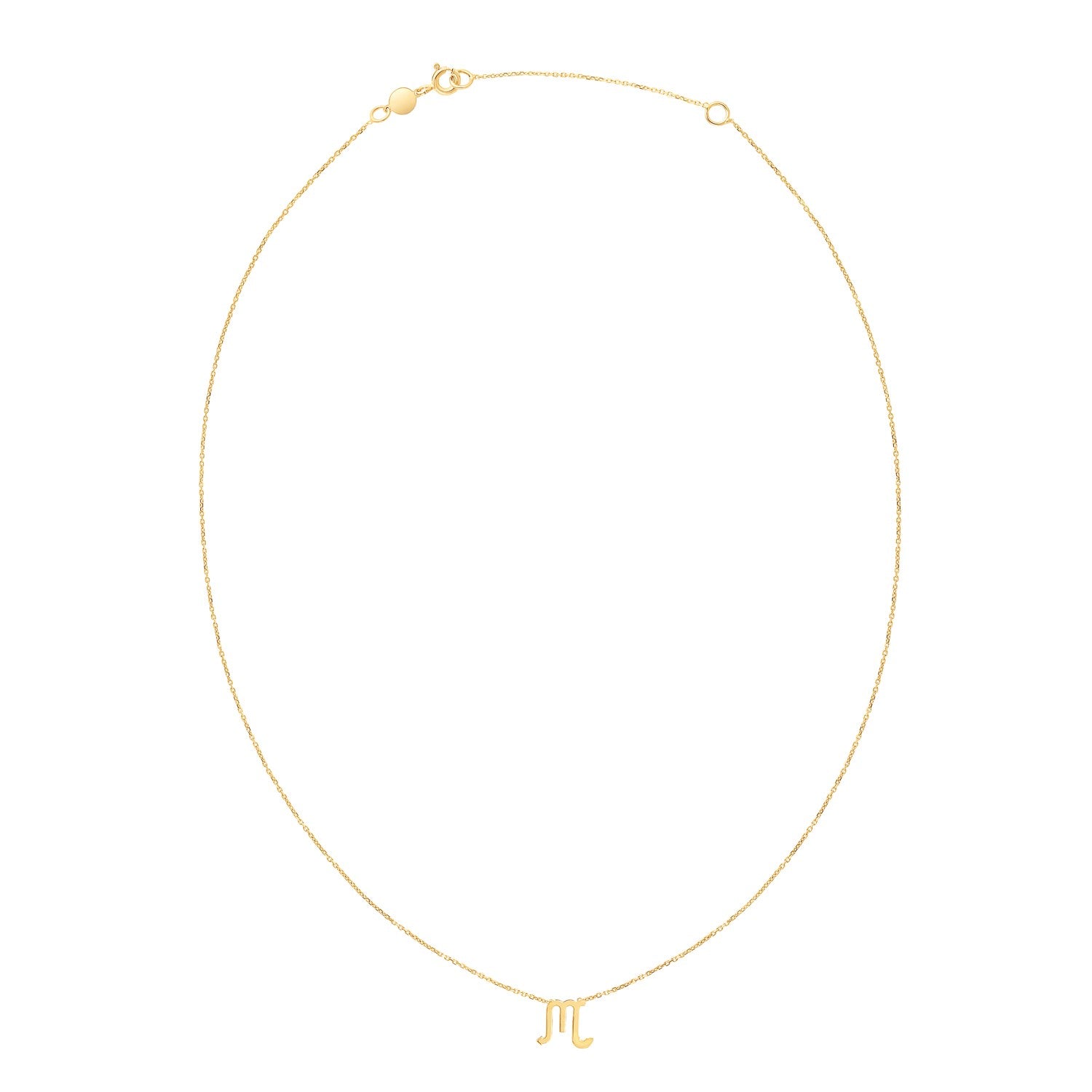 14K Yellow Gold Scorpio Necklace for Women | Yene Store 
