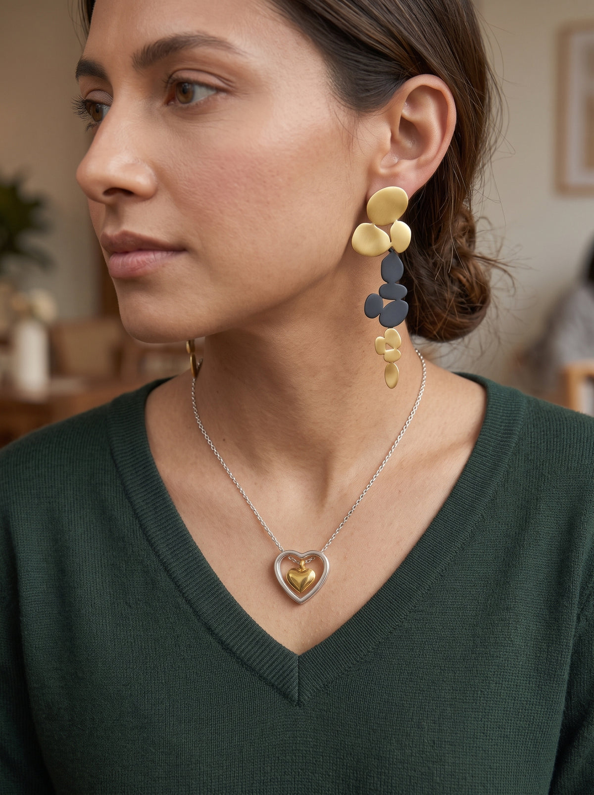 Rose Cascade Earrings