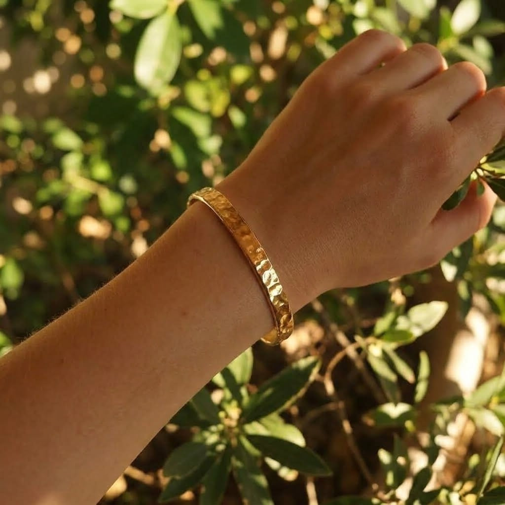 Clara Hammered Cuff