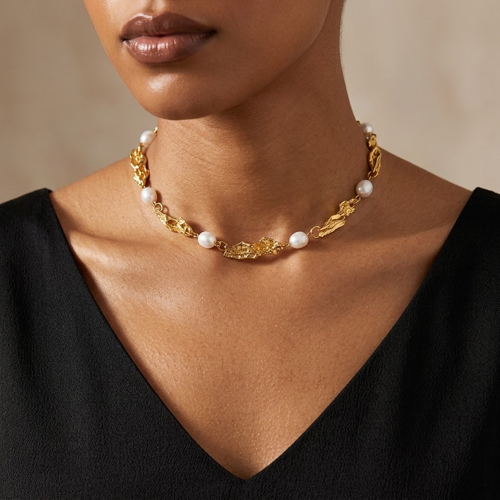 Liquid Gold Choker