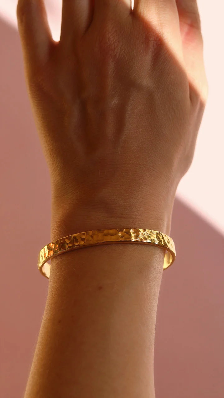 Clara Hammered Cuff
